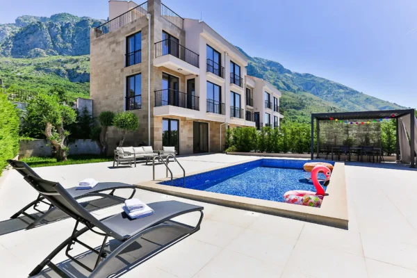 Poljana Olive Homes Residence Montenegro townhouses corner